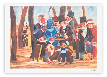 FRANZ BORGHESE (1941-2005) - Senza Titolo