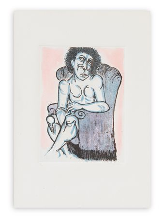 GIUSEPPE MIGNECO (1908-1997) . Senza Titolo