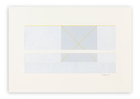 GABRIELE ORTOLEVA (1943) - Progetto per architettura, 1978