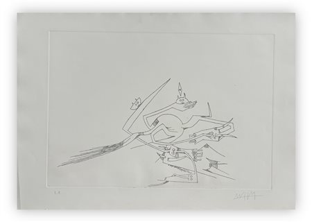 WIFREDO LAM (1902-1982) Senza Titolo- 