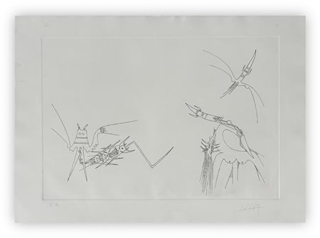 WIFREDO LAM (1902-1982) - Senza Titolo