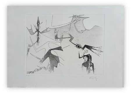 WIFREDO LAM (1902-1982) - Senza Titolo