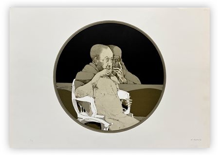 KARL PLATTNER (1919-1986) - Il segreto, 1976