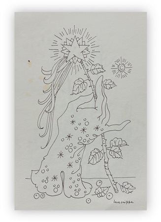 LUCA CRIPPA (1924-2002) - Senza Titolo