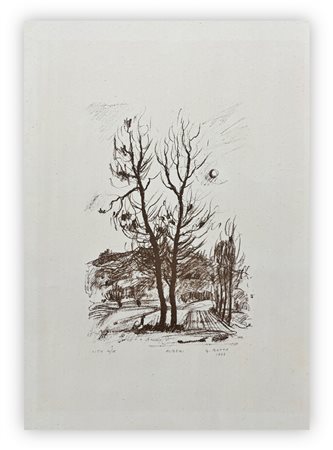 GUIDO BOTTA (1921-2010) - Alberi, 1963