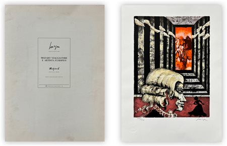 GINO SCARPA (1924-2022) - Mozart Viaggiatore e l' Artista Europeo