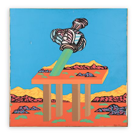 NARCISO GARCIA BONOMI (1947) - Temperamatite aereo, 1972