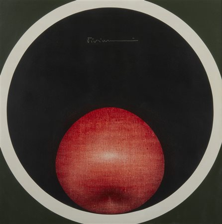 VIVIANI VANNI (1937 - 2002) - TRANQUILLITA NEL CERCHIO QUALE SUPPORTO CONCETTUALE, 1972.