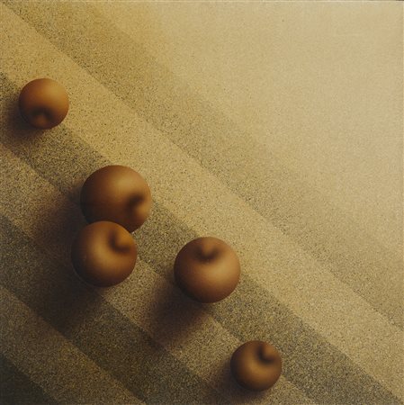 VIVIANI VANNI (1937 - 2002) - ALLINEATI PER UNA PARTENZA.