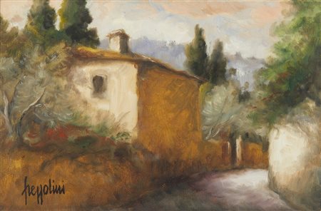 GIANFRANCO FREZZOLINI (1929 - 1994) - PAESAGGIO.