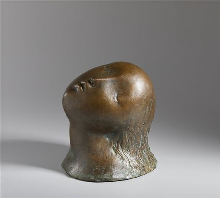 PERIN PIERO (1929 - 2008) - TESTA DI FANCIULLA, 1982.