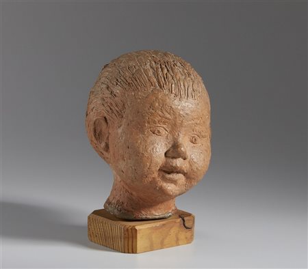 MANDELLI CARLO (1912 - 1975) - TESTA DI FANCIULLO.