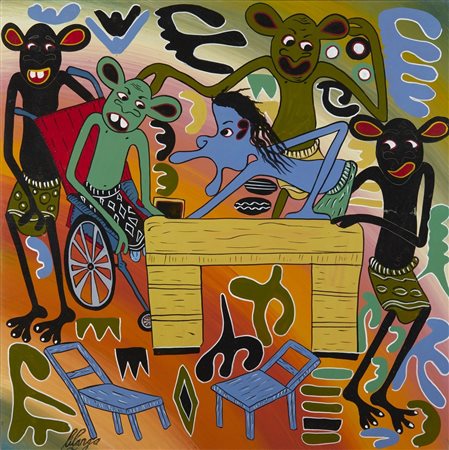 LILANGA GEORGE (1940 - 2005) - SENZA TITOLO.