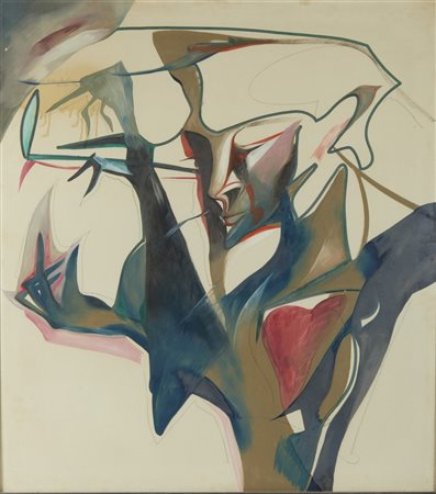 PELLICANO DOMENICO (n. 1952) - SENZA TITOLO, 1982.