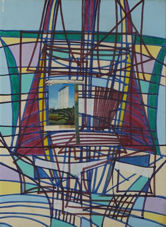 PELLICANO DOMENICO (n. 1952) - SENZA TITOLO, 1979.