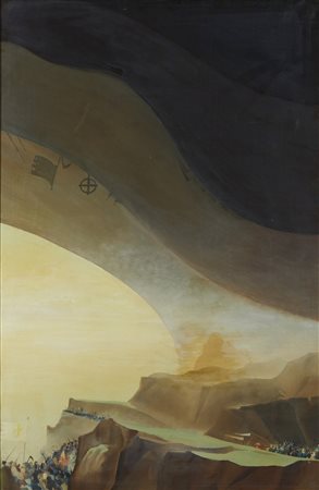 SIMONETTI GIANNI (n. 1940) - LA PROCESSIONE, 1961.