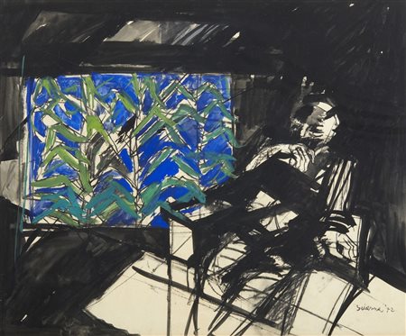 SCIANNA FRANCESCO (n. 1942) - SENZA TITOLO, 1972.