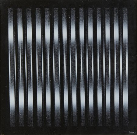 FINZI ENNIO (n. 1931) - STRUTTURA LUCE VIBRAZIONE, 1970.