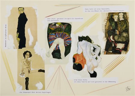 LORA - TOTINO ARRIGO (1928 - 2016) - WANDERER IN SCHWARZEN WIND, 1998.