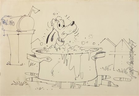 CAVAZZANO GIORGIO (n. 1947) - PLUTO, 1971.