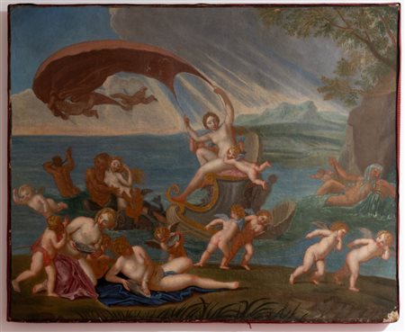 Seguace di Francesco Albani, Trionfo di Galatea.