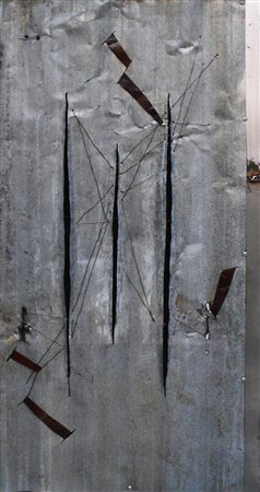 Fulvio Biancatelli, 'Cesure 24 Omaggio a Fontana', 2020