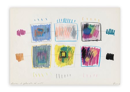 ENNIO FINZI (1931) - Senza Titolo, 1981