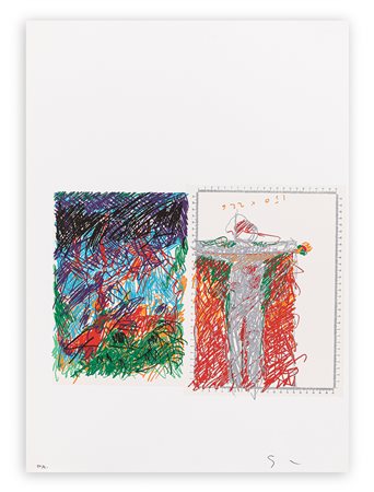 MARIO SCHIFANO (1934-1998) - Inventario di segni…