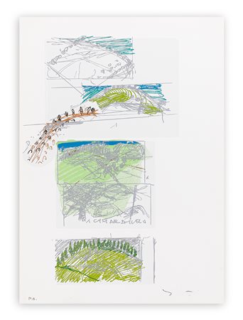 MARIO SCHIFANO (1934-1998) - Inventario di segni…