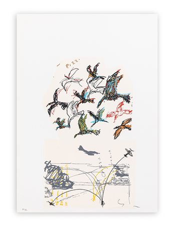 MARIO SCHIFANO (1934-1998) - Inventario di segni…