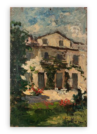 ACHILLE CATTANEO (1872-1932) - Senza Titolo