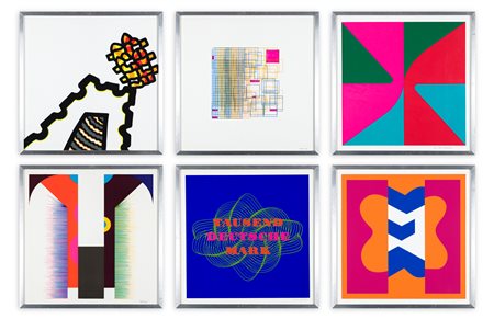 AUTORI VARI - Lotto unico di 6 litografie