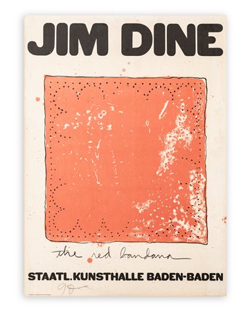 JIM DINE - The red bandana