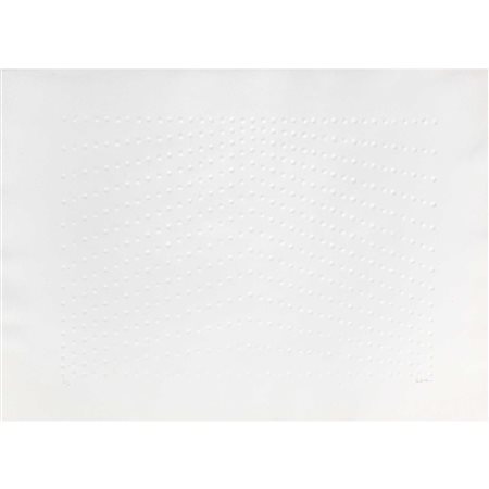 Enrico  Castellani (Castelmassa 1930-Celleno 2017)  - Senza titolo