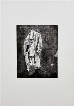 VESPIGNANI RENZO Roma 1924 - 2001 senza titolo 1971 acquaforte acquatinta es....