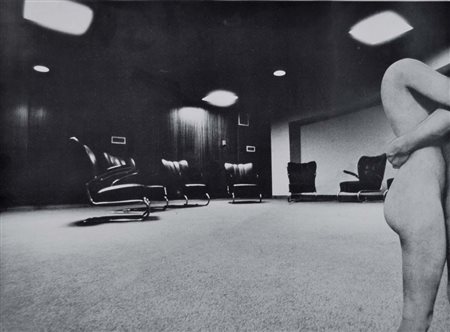 MARIANI ELIO Milano 1943 Interno 1974 fotolito es. 14/200 50x70 firma e data...