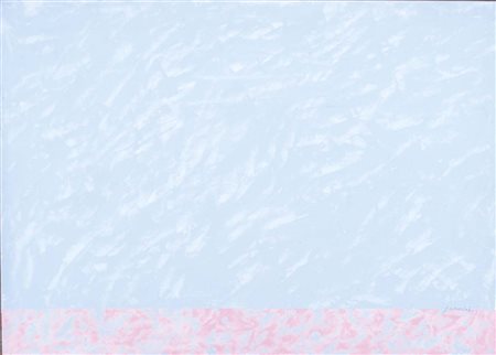 SORDINI ETTORE Milano 1934 - Fossombrone 2012 senza titolo 1997 olio su tela...