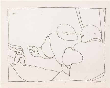 Francesco Tullio Altan - Senza Titolo