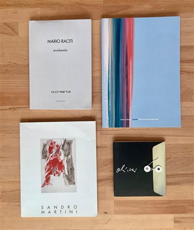 ARTE ITALIANA DEL DOPOGUERRA - Lotto unico di 4 cataloghi