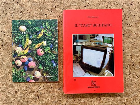 PIERO GILARDI E MARIO SCHIFANO - Lotto unico di 2 cataloghi
