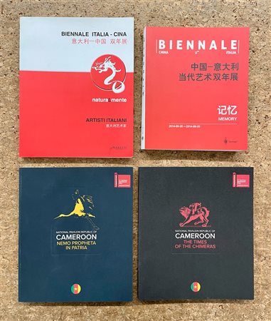 BIENNALI D'ARTE - Lotto unico di 4 cataloghi