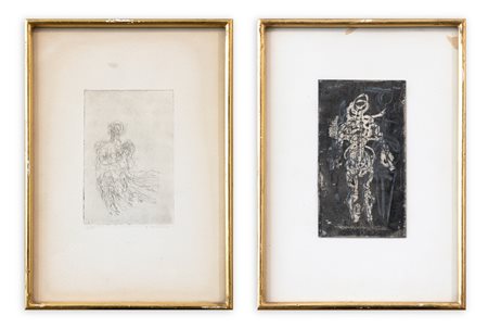 GUIDO SOMARÉ (1923-2003) - Lotto unico composto da 2 opere