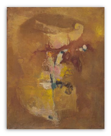 FRANCESCO D'ARENA (1916-1988) - Composizione, 1958