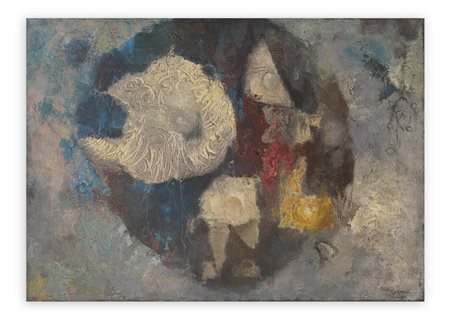 FRANCESCO D'ARENA (1916-1988) - Composizione, 1958