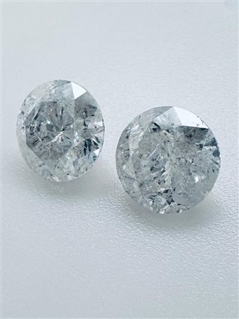 2 DIAMANTI 3,13 CT H-I - I2-I3 - C40206-23