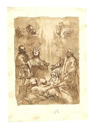 Apparizione   Simone Cantarini (ambito di)