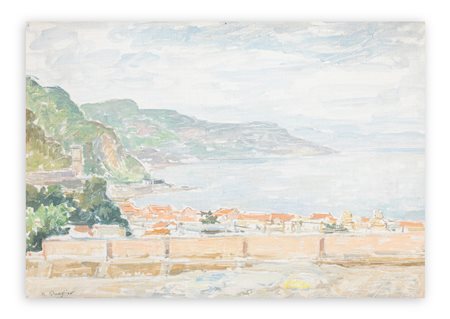 MASSIMO QUAGLINO (1899-1982) - Costa a Bagnara, 1958