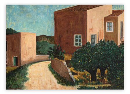 GIUSEPPE MIGNECO (1908-1997) - Senza Titolo, 1957