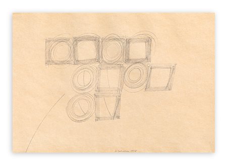 NINO DI SALVATORE (1924 - 2001) - Senza Titolo, 1978