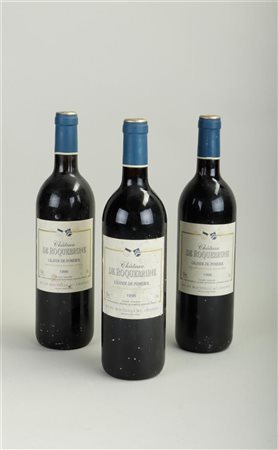 3x 1996 Château de Roquebrune Lalande de pomerol.